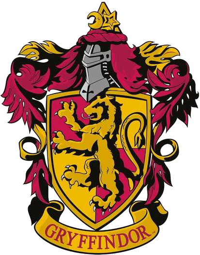 En esta imagen aparece el escudo de Gryffindor