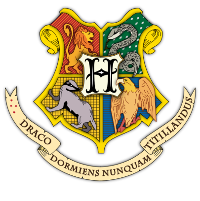 En esta imagen aparece el escudo de Hogwarts