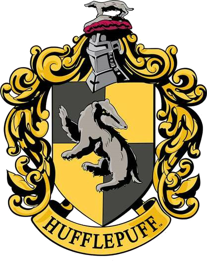 En esta imagen aparece el escudo de Hufflepuff