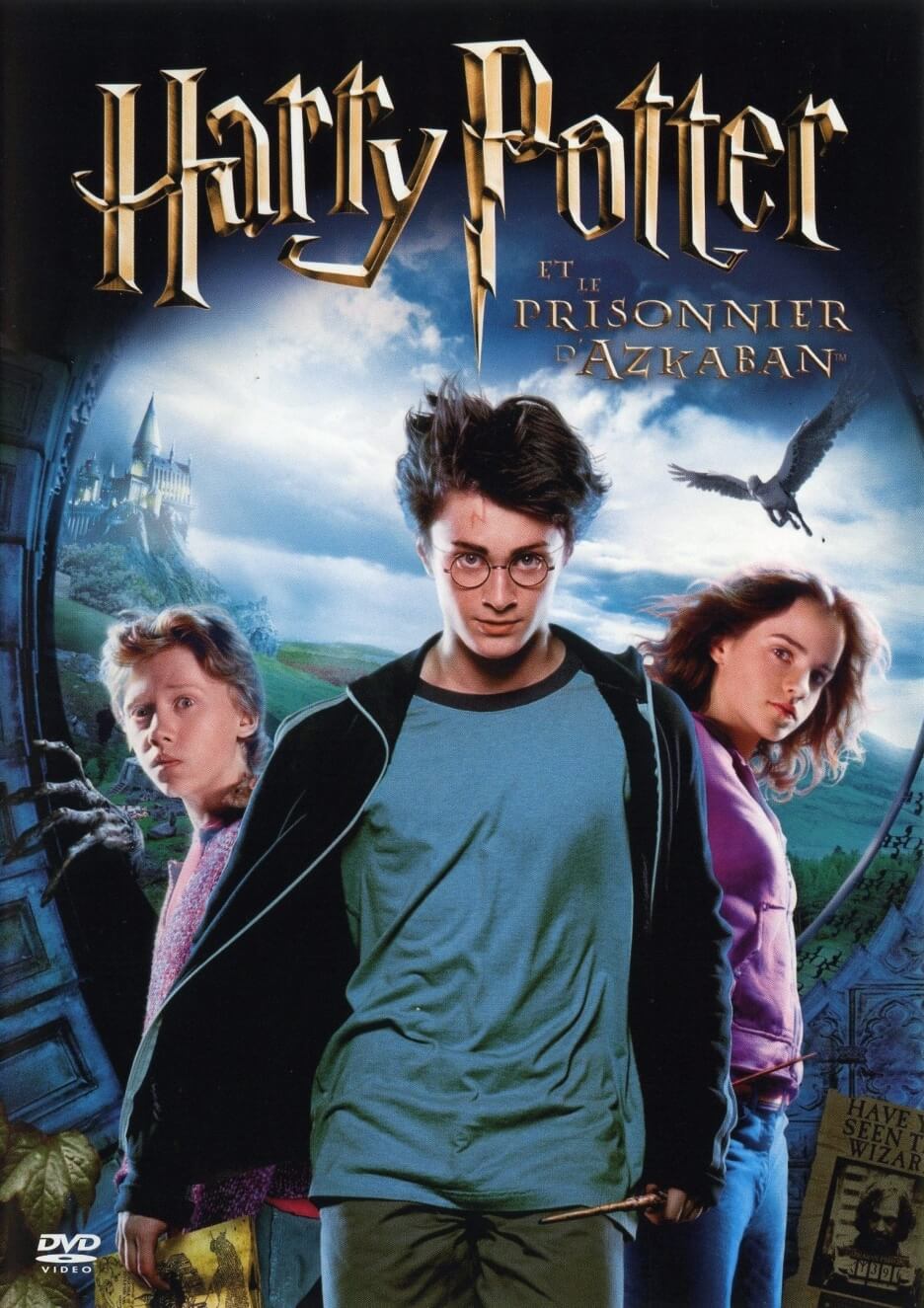 En esta imagen aparece la caratula de la película, Harry Potter y el Prisionero de Azkaban